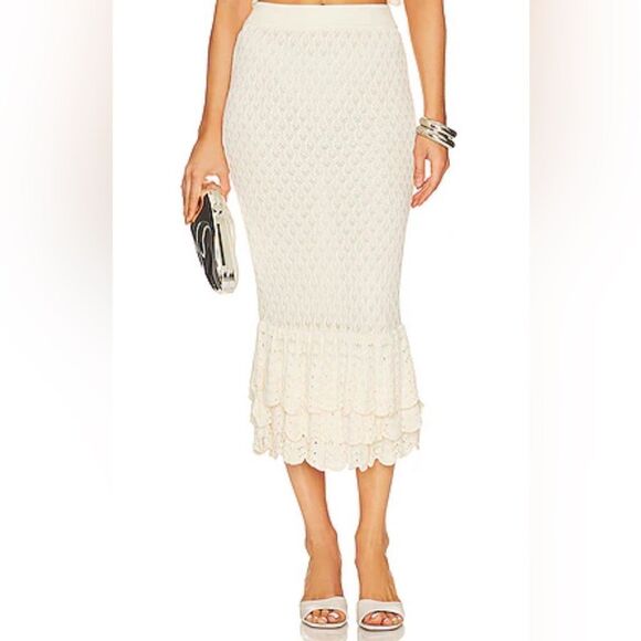 House Of Harlow maxi skirt women’s‎ size L - Picture 1 of 6